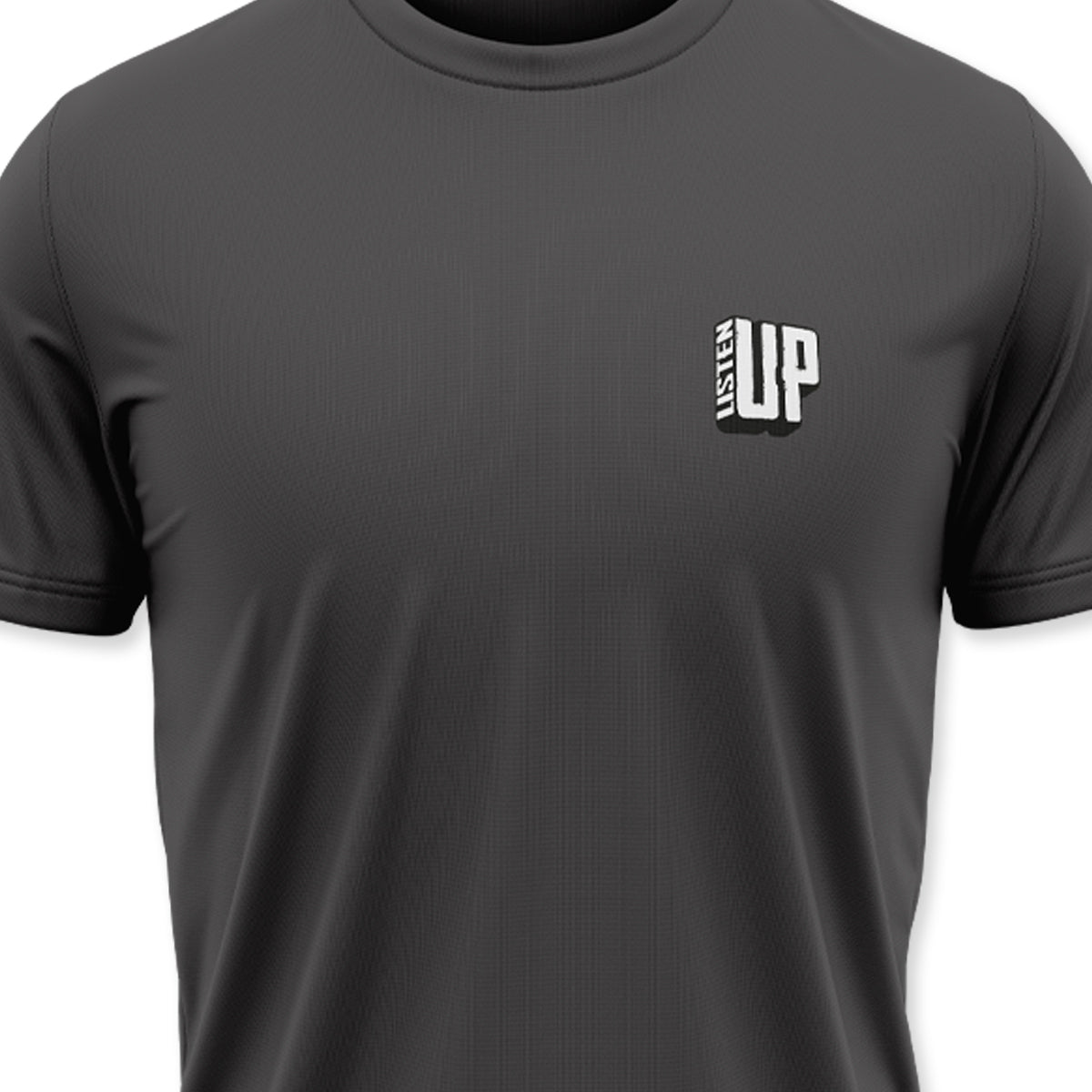 LISTEN UP T-SHIRT GREY